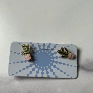 Modcloth cactus pink earrings